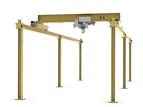 Freestanding Bridge Crane Freestanding Bridge Crane
