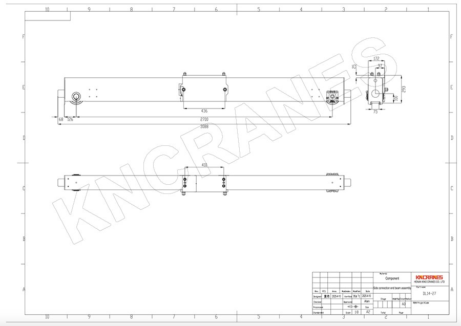 Overhead Crane Design Drawing Overhead Crane Design Drawing