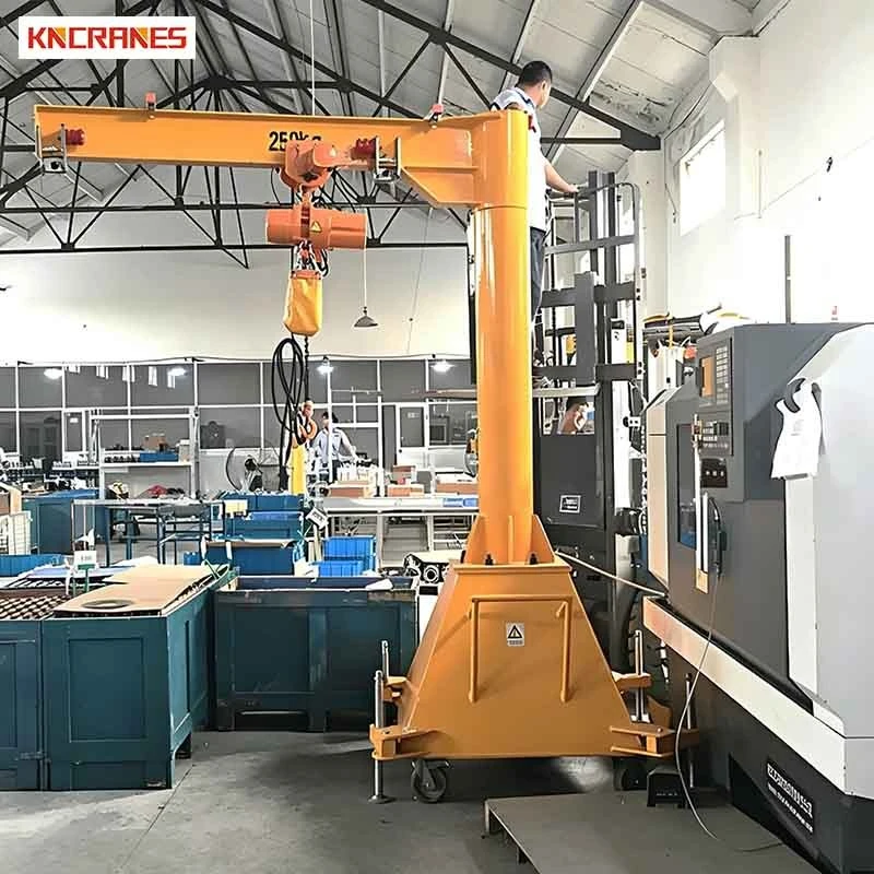 Portable Jib Cranes For Warehouses factory